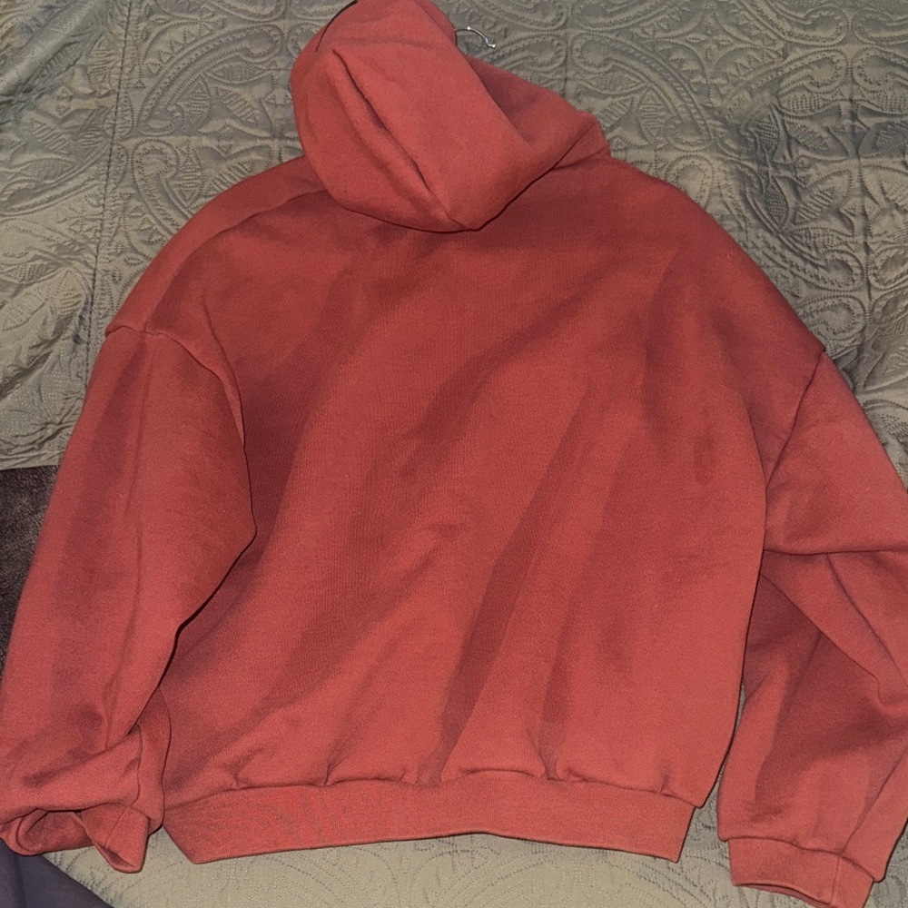 Fear of God Essentials Red Hoodie - Picture 2 of 2